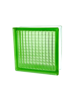 BRIQUE DE VERRE  GREEN PARALLEL