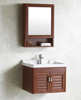 MEUBLE SALLE DE BAIN 600*470*480MM AVEC MIRROIR 500*700MM REF:KS2206-60C