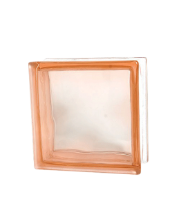 BRIQUE DE VERRE  PINK CLOUDY