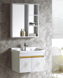 MEUBLE SALLE DE BAIN 600*410*480MM AVEC MIRROIR 600*700MM REF:KS960-60K