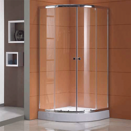 CABINE DE DOUCHE 1/4 DE CERCLE 80*80*195CM "MS" REF:SRR800