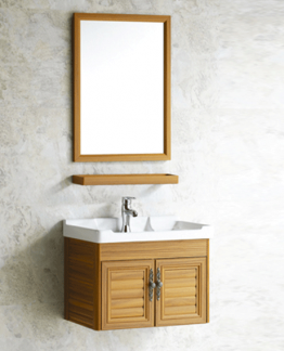 MEUBLE SALLE DE BAIN 600*410*480MM AVEC MIRROIR 600*700MM REF:KS6606-60A