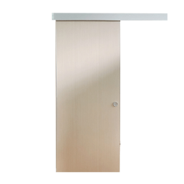 BLOC PORTE COULISSANTE MDF+PVC 2110*870*35MM COMPLET  REF:PSD002