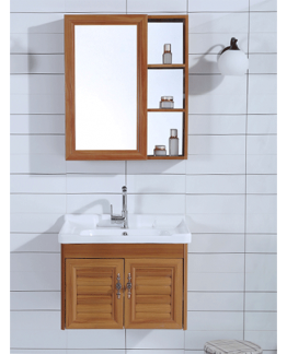 MEUBLE SALLE DE BAIN 800*450*490MM-MIROIR 500*120*700MM REF:320280-Y