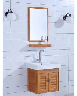 MEUBLE SALLE DE BAIN 510*360*490MM - MIROIR 400*500MM REF:120250-Y