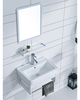 MEUBLE SALLE DE BAIN 430*360*300MM-MIROIR 400*500MM REF:520250