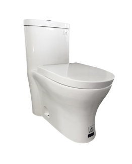 WC HORIZONTALDOUBLE POUSSOIR BLANC MONOBLOC "MS" 645X350X7850MM REF:A3218