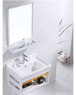 MEUBLE SALLE DE BAIN 600*400*420MM-MIROIR 400*600MM REF:620260