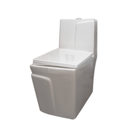 WC MONOBLOC HORIZONTAL CERAMIQUE  "INDE" model: PRADO