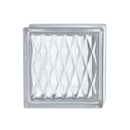 BRIQUE DE VERRE 190X190X80MM: DIAMOND NEW NET