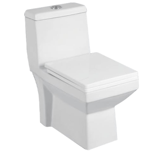 WC MONOBLOC CERAMIQUE 730x360x685MM "INDE" model: CRYSTAL