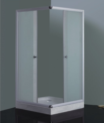 CABINE DE DOUCHE CARREE 80*80*195CM PORTE COULISSANTE REF:LX-1026-1