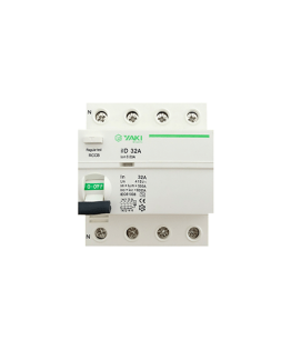 INTERRUPTEUR DIFFERENTIEL 32A ilD 4P - 32A "YAKI"