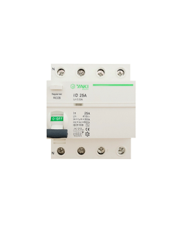 INTERRUPTEUR DIFFERENTIEL 25A ilD 4P - 25A "YAKI"