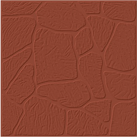 CARREAUX 300X300X7 MM GRES CERAME "S&P" 10PCES/CRT TERRACOTA STONE