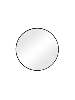 MIROIR ROND NOIR  REF: RM60B