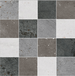 CARREAUX 300X300X7.5MM MATT-PLAIN  NOVA- "INDE" REF: 178