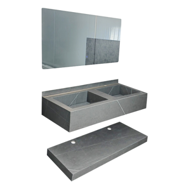 MEUBLE SALLE DE BAIN 1200*500*200MM-ARMANI GREY REF:2013