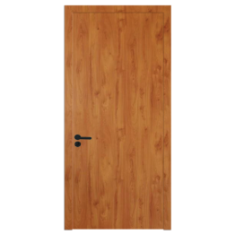 BLOC PORTE COMPLET 2065*840*40MM -POIGNEE NOIR ISOPLANE/BOIS