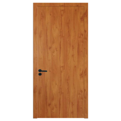 BLOC PORTE COMPLET 2065*840*40MM -POIGNEE NOIR ISOPLANE/BOIS