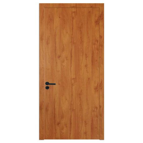 BLOC PORTE COMPLET 2065*840*40MM -POIGNEE NOIR ISOPLANE/BOIS