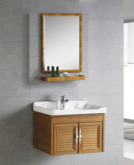 MEUBLE SALLE DE BAIN 600*460*470MM - MIROIR 480*630MM REF:8501-M