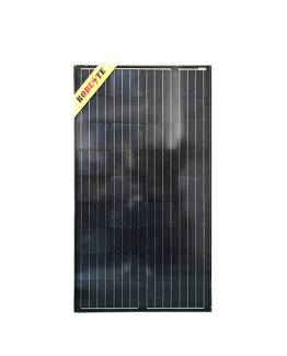 PANNEAU SOLAIRE CADRE  NOIR "ROBUSTE" 18V120W