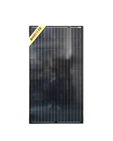 PANNEAU SOLAIRE CADRE  NOIR "ROBUSTE" 18V120W