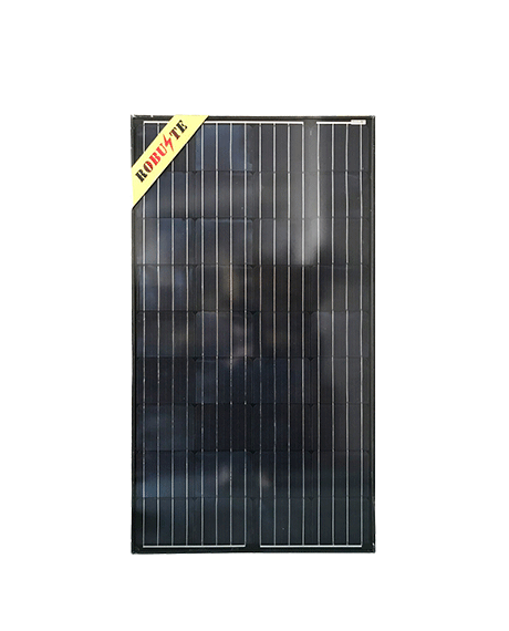 PANNEAU SOLAIRE CADRE  NOIR "ROBUSTE" 18V120W