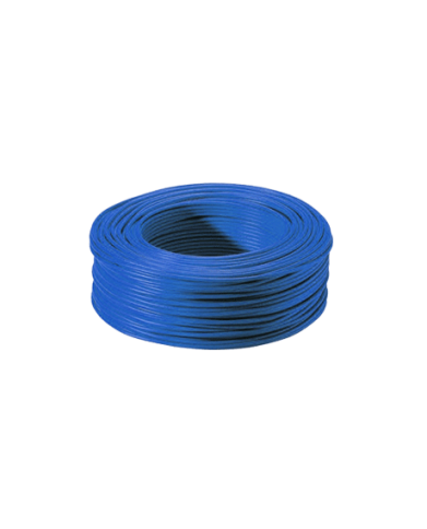 FIL ISOLE REF 1x1.5MM² CCA 50M COULEUR BLEU NET