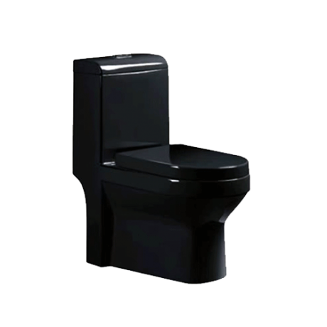 WC MONOBLOC HORIZONTAL NOIR  720*380*790MM REF:1011B