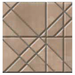 CARREAUX 300X300X7.5MM INJECT MODEL "INDE"REF:15328-F NET