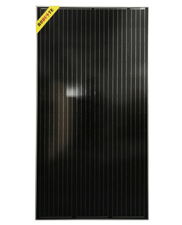 PANNEAU SOLAIRE CADRE BLANC 24V300W