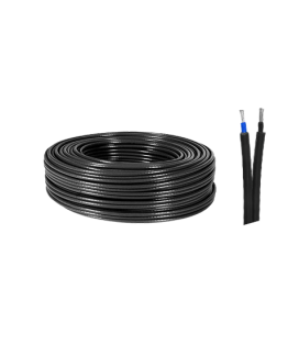 CABLE SPECIAL SOLAIRE DOUBLE GAINAGE 16MM² 100M NOIR