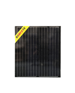 PANNEAU SOLAIRE CADRE NOIR 18V 80W