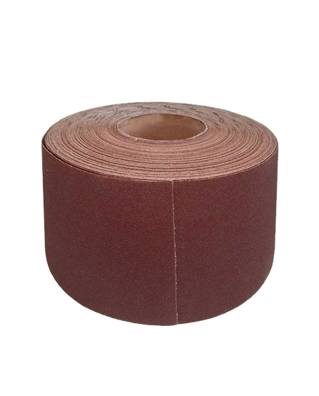 BANDE ABRASIVE SOUPLE 20CMX50M ROUGE "MS France" P60