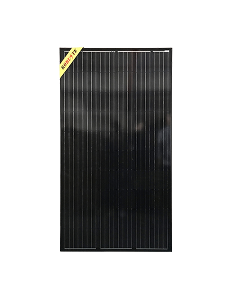 PANNEAU SOLAIRE CADRE NOIR 30V 250W