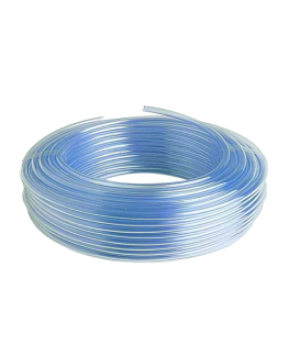 TUYAU BLANC TRANSPARENT 50M 5/8 15mm  "MS PIPE"