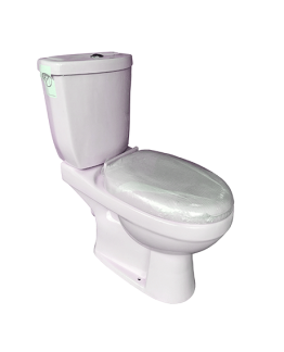 WC HORIZONTAL DOUBLE POUSSOIR IVOIRE "MS" 700*400*755MM REF:B1102