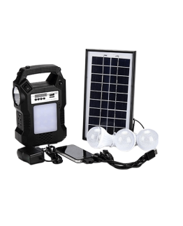 KIT SOLAIRE PORTABLE COMPLET AVEC PANNEAU 3.5W GD-8060