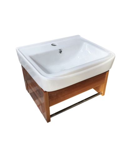 LAVABO AVEC PORTE SERVIETTE INTEGREE 430X350X300MM REF: 8528-18