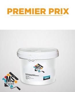 PEINTURE A L'EAU INT/EXT " MS" 4KG BLANC