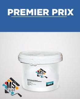 PEINTURE A L'EAU INT/EXT " MS" 4KG BLEU  REF:6001/4