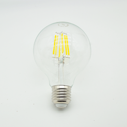 AMPOULE LED FILAMENT E27  220V  8W REF:G80 8W