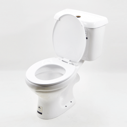 WC HORIZONTAL DOUBLE POUSSOIR BLANC"MS"650X365X740MM REF:C1104