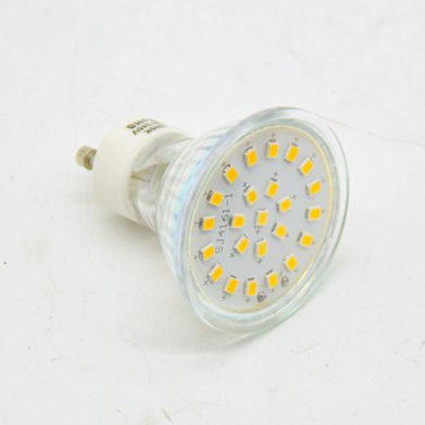 SPOT LED SDM GU10 5W 220V EN VERRE REF:F-169