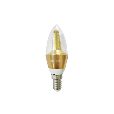 AMPOULE FLAMME-TRANS  E14 JAUNE   "MS" 5W REF:MSLS5WX-Y