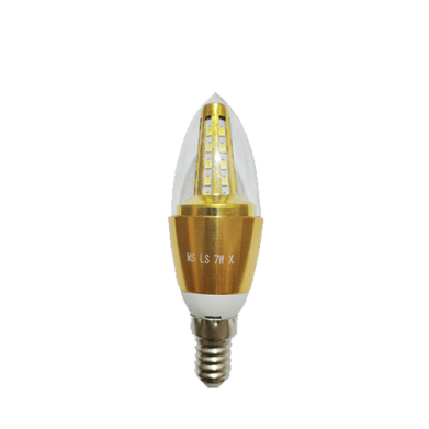 AMPOULE FLAMME-TRANS  E14 BLANC  "MS" 7W REF:MSLS7WX-W