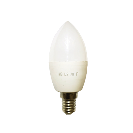 AMPOULE FLAMME  E14 BLANC  "MS" 7W REF:MSLS7WF-W