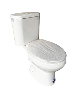 WC HORIZONTAL DOUBLE POUSSOIR BLANC "MS" 700*400*755MM